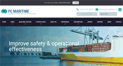 Desktop Screenshot of pcmaritime.com