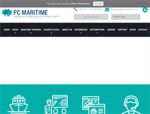 Tablet Screenshot of pcmaritime.com